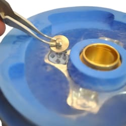 Mitegen&nbsp;Quick Lid Grid Box Lid By Nanosoft, Stainless Steel, for Cryo-EM Sample Protection from Contamination