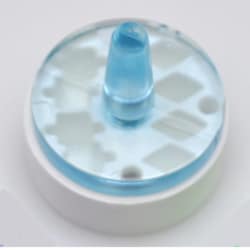 Mitegen Hybrid Grid Box with Pin Lid By Nanosoft, White, For Cryogenic