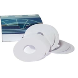 Mitegen Blotting Paper, Vitrobot Compatible, Grade 595, 55mm OD x 20mm ID, For Cryo-EM Sample Preparation, 100 Sheets/Pack