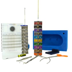 Mitegen Advanced Cryo-EM Grid Storage & Shipping System, Incl. Pucks, Canes, Tongs, Dewar, Tools, For Organized Sample Workflow