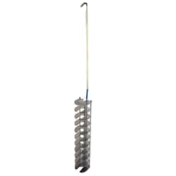 Mitegen Shelved Storage Cane for MiTeGen 2nd Gen Cryo-EM Pucks , Holds 10 Pucks, Compatible with TW34, TW35-6, HC34, VHC35 Dewars