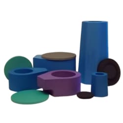 Mitegen 4 Pack Foam Dewar Bundle, Features 500mL, 800mL, 1400mL, 1800mL Vessels, Each Is Lightweight, Shatterproof, For Lab Chilling & Cryogenic Use