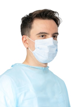 MEDICOM Kolmi Vitals Type II Earloop Mask One Size | Buy Online | MEDICOM | Fisher Scientific