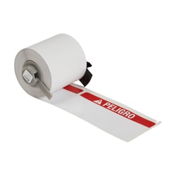 Brady All-Weather Vinyl Labels Red on White | Buy Online | Brady&trade; | Fisher Scientific