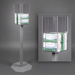 Poltex Stand Mount Mask Box Dispenser 8 | Buy Online | Poltex | Fisher Scientific