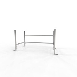 Mopec Maestro Non-Elevating Leg Frame:Autopsy Supplies:Pathology Workstations