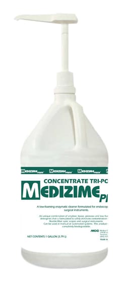 Medical Chemical Corporation&nbsp;Medizime Prime,  Tri-enzyme detergent cleaning, low-foaming, concentrated formula for manual or automated systems