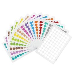GA International&nbsp;Lab-TAG&trade; Cryogenic Labels – Cryogenic Color Dots for 1.5 ml Microtube Tops