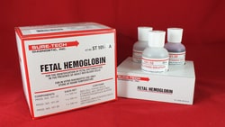 SURE TECH DIAGNOSTIC ASSOC INC KB FETAL HEMOGLOBIN KT-ST101-B, Quantity: