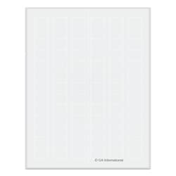 GA International Permanent Cryo-LazrTAG™- Cryogenic Labels for Laser Printers (US Letter Size) PATENTED