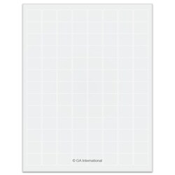 GA International Permanent Cryo-LazrTAG™- Cryogenic Labels for Laser Printers (US Letter Size) PATENTED