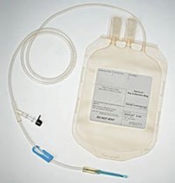 Terumo BCT Inc Dry Bag, 600 mL, Standard Tubing