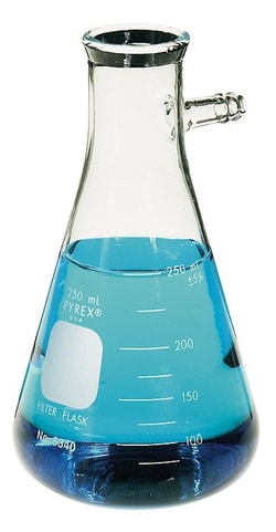 Cole-Parmer Pyrex 5340-1L 5340 Filtering Flasks, 1000 mL; 6/Pk, Quantity: