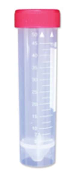 Perkin Elmer US LLC 50 mL Polypropylene Vial with Screw Cap, Qty. 50