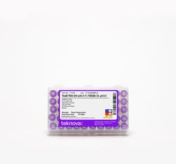 Teknova 10mM Tris-HCl with 0.1% Tween-20, pH 8.5. 1mL/Tube, 50 Pack, Sterile.,