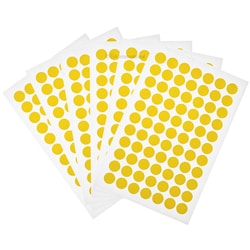 GA International Cryogenic Color Dots for Tops of 0.5 mL & 1.5 mL Microtubes