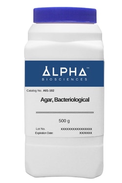 Andwin Scientific&nbsp;BACTERIOLOGICAL AGAR 500 G