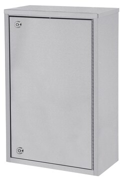 Omnimed Inc Single Door Narcotic Cabinet with 4 Shelves (24"H X 16"W X