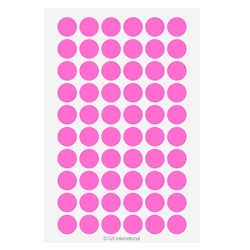 GA International&nbsp;Cryogenic Color Dots for Tops of Microtubes 0.5