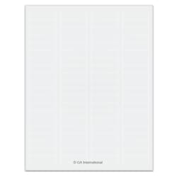 GA International Permanent Cryo-LazrTAG™- Cryogenic Labels for Laser Printers (US Letter Size) PATENTED