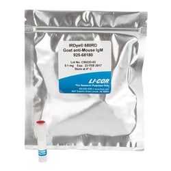 LICOR IRDye 680RD Donkey anti-Rabbit IgG Secondary Antibody (0.1 mg), Quantity: