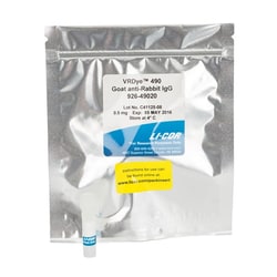 LICOR IRDye 680RD Goat anti-Rabbit IgG Secondary Antibody (0.1 mg), Quantity: