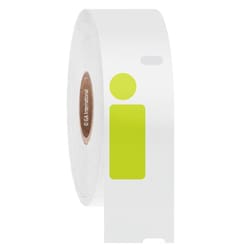 GA International DYMO-Compatible Cryogenic Labels 0.5" x 1.04" + 0.375"