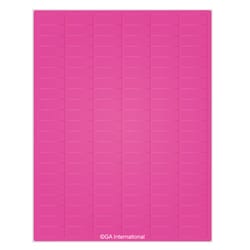 GA International Removable Cryo-LazrTAG - Cryogenic Labels for Laser Printers