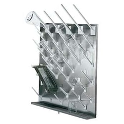 Cole-Parmer&nbsp;White peg for modular stainless steel drying racks, 9