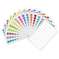 GA International Lab-TAG Cryogenic Labels – Cryogenic Color Dots for 1.5