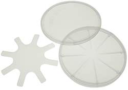 Ted Pella Inc Wafer Carrier Tray for 6"/150mm Single Wafer, Natural Polypropylene.