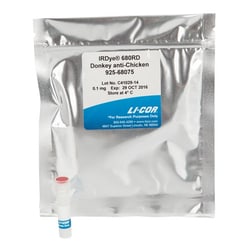 LICOR&nbsp;IRDye 680RD Donkey anti-Chicken Secondary Antibody (0.1 mg)
