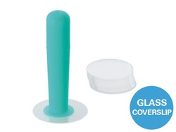 Ibidi USA Glass Coverslips for 3 Well Chamber, removable (No. 1.5H, 15mm,