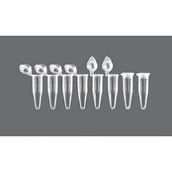 Thomas Scientific 0.2ML 8-STP W ATT FLAT CAPS, Nat