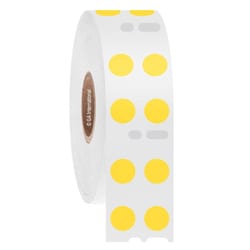 GA International DYMO-Compatible Cryogenic Labels 0.375" / 9.5mm Circle