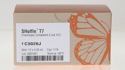 New England Biolabs, Inc. SHuffle T7 Competent E.coli – 12 x 0.05 ml/tube,