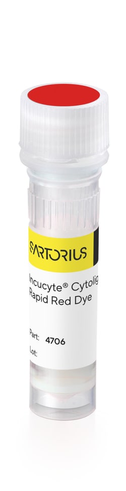 Sartorius Incucyte Cytolight Rapid Dye for Live-cell Cytoplasmic Labeling, Red | Buy Online | Sartorius | Fisher Scientific