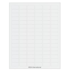 GA International Permanent Cryo-LazrTAG - Cryogenic Labels for Laser Printers