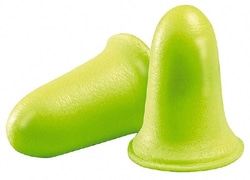 MSC 3M 7000029951 200 Qty 1 Pack Disposable, Uncorded, 33 dB, Taper Flare Earplugs Neon Yellow, 200 Pairs