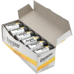 MSC Energizer. 92797042 12 Qty 1 Pack Size D, Alkaline, 12 Pack, Standard