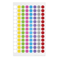GA International Lab-TAG Cryogenic Labels – Cryogenic Color Dots for 1.5