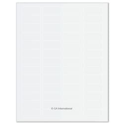 GA International Permanent Cryo-LazrTAG - Cryogenic Labels for Laser Printers