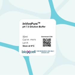 Bio X Cell InVivoPure pH 7.0 Dilution Buffer, 50 mL (IP0070)