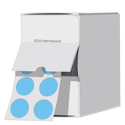 GA International&nbsp;Lab-TAG&trade; Cryogenic Labels – Cryogenic Color Dots for 1.5 ml Microtube Tops