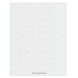 GA International Permanent Cryo-LazrTAG - Cryogenic Labels for Laser Printers
