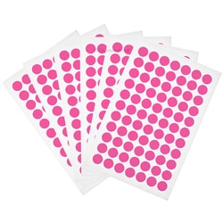 GA International Cryogenic Color Dots for Tops of 0.5 mL & 1.5 mL Microtubes