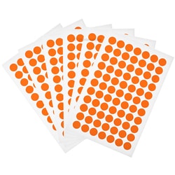GA International&nbsp;Cryogenic Color Dots for Tops of 0.5 mL & 1.5 mL Microtubes 0.44