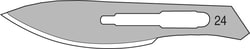 World Precision Instrument Scalpel Blade #24 by Feather