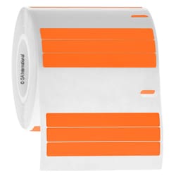 GA International DYMO-Compatible Cryogenic Labels 2" x 0.25" / 50.8mm x