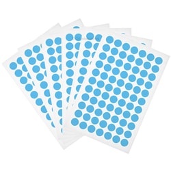GA International Cryogenic Color Dots for Tops of 0.5 mL & 1.5 mL Microtubes